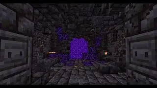nether portal but its produced by me