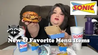 Sonic New & Favorite Menu Items Mukbang Eating Show