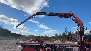 SCANIA P420 med Fassi 660 XP med jibb