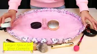 Portable Travel Cosmetic Makeup Drawstring Pouch Bag