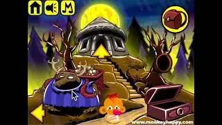 Monkey GO Happy Stage 572 - Lake Monster
