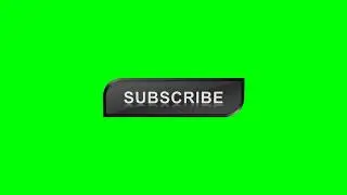 Green Screen Subscribe Button Animated  Royalty Free Video 0005