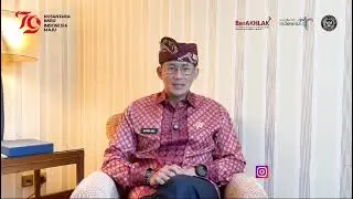 Sambutan Menteri Sandiaga Uno