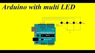 #9 How to Interface Arduino With Multi Led with Program Explanation | AKTU 2021 |