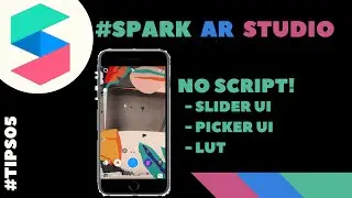 SPARK AR TUTORIAL: CARA MEMBUAT SLIDER UI & PICKER UI NO SCRIPT (How to Make Slider UI & Picker UI)