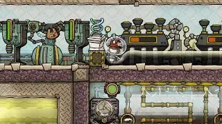 Oxygen Not Included. Масштабный завод в стиле Timelapse