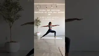 Things the physical practice of yoga has taught me 🤍 #motivation #yoga #womenofyoutube #trending