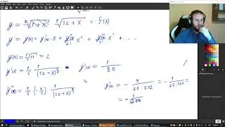 Вычисление корня по формуле Тейлора