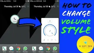 How to change volume slider