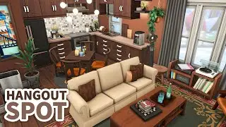 Hangout Spot Apartment // The Sims 4 Speed Build: Apartment Renovation
