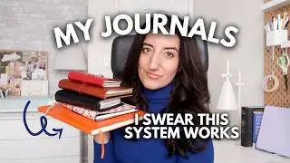 MY JOURNALING ROUTINE | how I use 5 journals to make my life better