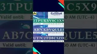 Genshin Impact Ver: 2.6 March 2022 Codes