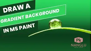 How to make gradients color in ms paint | draw a  gradients