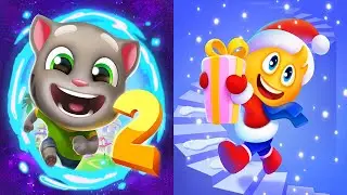 Talking Tom Gold Run 2 vs Stair Run