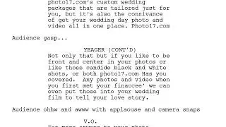 Photography Radio Script | 