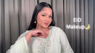 EID Makeup 🌙|| Easy makeup tutorial , beginner friendly , eid makeup tutorial for beginners