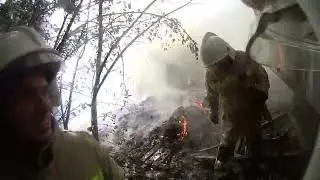 Пожар на складе