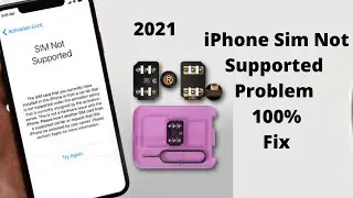 Sim Not Supported Problem Fix 2021     iPhone XR Sim Not Supported Fix