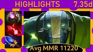 ⭐ Adzantick Earth Spirit |17/7/16 - 70%| Mid Highlights 7.35d - Dota 2 Top MMR
