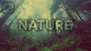 How to POP UP text from an image in Photoshop