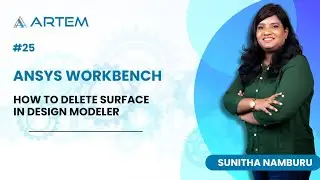 How to delete surface in Design Modeler - Ansys Workbench #25 