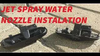 How To Install And Adjust Jet Spray Windshield Washer Nozzles On Your Car.