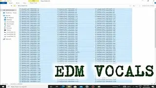 edm vocal sample pack free download // edm vocal sample pack // vocal pack