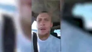 Transmitió por Facebook Live su propia y descontrolada perse