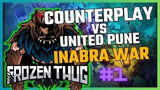 #Tibia War Inabra - Counterplay x United Pune #1 - ED 1597 | EK 1440 | ED 1440 | MS 1430 + 25 Mortos