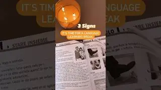 How to know when it’s time to take a break from language learning 😅 
