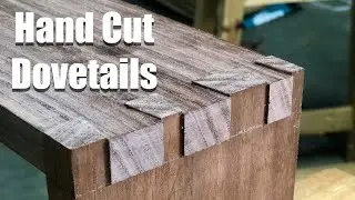 How to Make a Display Box with Hand Cut Dovetails