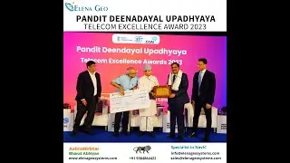 Elena Geo Receives Recognition from Department of Telecommunications, India.