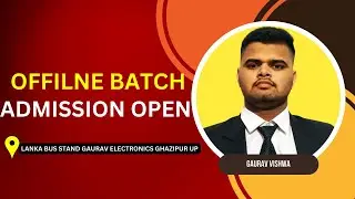 OFFLINE BATCH ADMISSION OPEN AT VISHWA ACADEMY