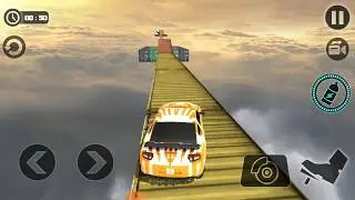 Impossible Stunt Car Tracks 3D Orange Car Driving Stunts Levels 04 -05   Android GamePlay2019