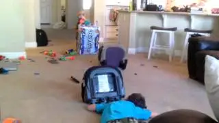 Nerf Gun Game Ends in Tears and Tantrums