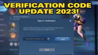 VERIFICATION CODE UPDATE 2023!!