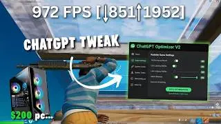I let ChatGPT optimize my pc for gaming... *$200 PC*
