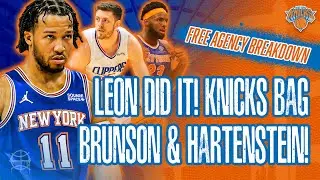 KNICKS Bag Jalen BRUNSON & Isaiah HARTENSTEIN! | Mitch Update | NBA Free Agency Breakdown