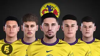 Club America Facepack 2024 - PES 2021 & FL24