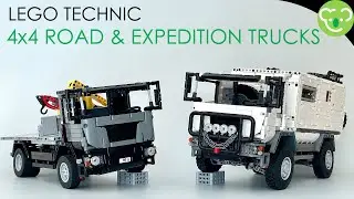 4x4 Trucks - LEGO Technic MOC powered by Buwizz