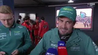 LEGEND SPEAKS: Fernando Alonso Uncut | British GP F1 2023 Post-Race Interview | Unmissable!