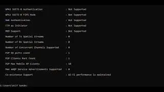 How To Check Inbuild Wi-Fi Card Supports Monitor Mode With cmd In Windows 10