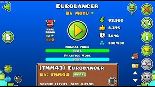 Eurodancer by Motu (566th Demon) | Geometry Dash