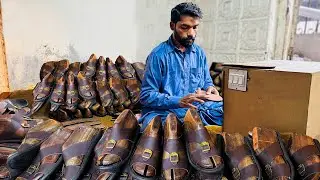 How are the most popular shoes made in Pakistan? All by hand