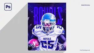 Creative Sports Poster Design | Adobe Photoshop