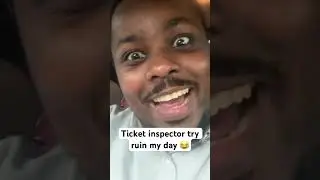 Ticket inspector wanted to be a sacrificial lamb 😂😂😂😂
