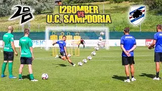 I2BOMBER VS SAMPDORIA  - Free Kick CHALLENGE | Caprari Capezzi Ramirez
