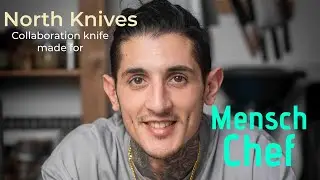 The Biggest Knife I’ve Ever Made! Collab with Mensch Chef!