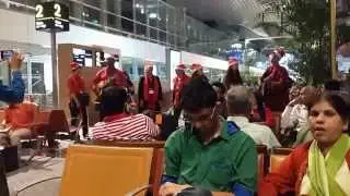 2014 - Christmas celebration @ Bangalore Airport