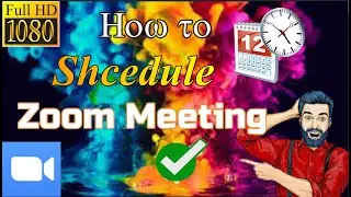 How to Schedule a Zoom Meeting  #schedule_zoom_meeting